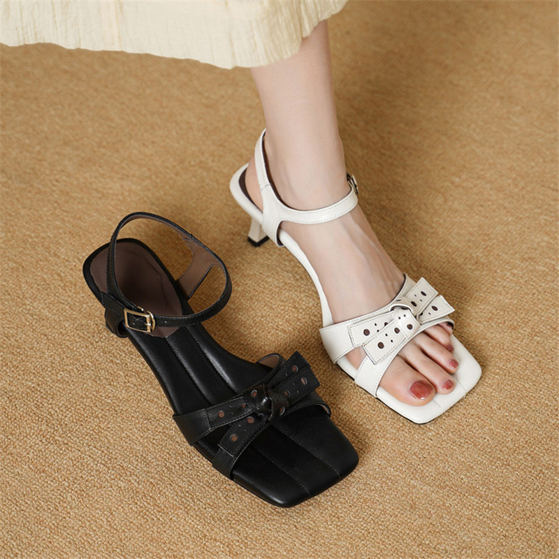 Sewing New - New Summer Sandals Genuine Leather Women