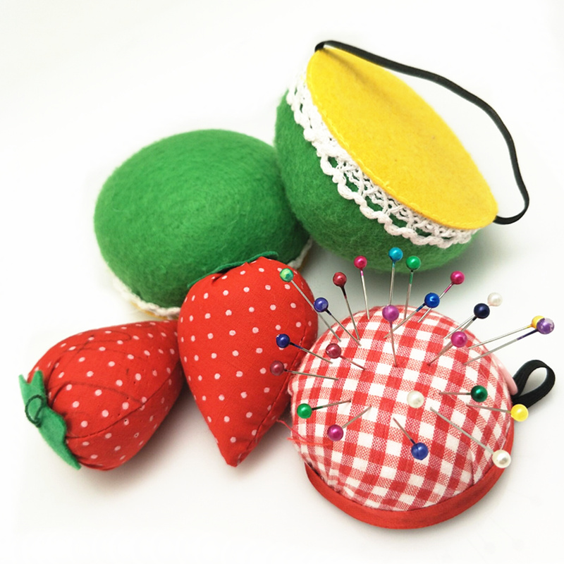 Sewing Pin Cushion - 1pcs Strawberry Shaped Needle Pin Cushion