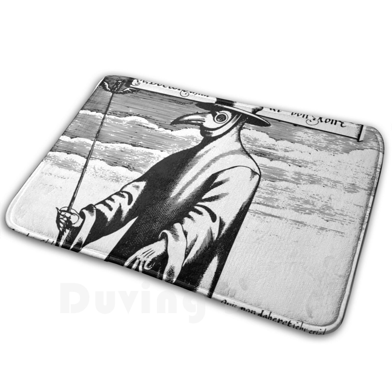 Century Textile & Sewing Supply Saskatoon Sk - Plague Medieval Illustration Carpet Mat Rug