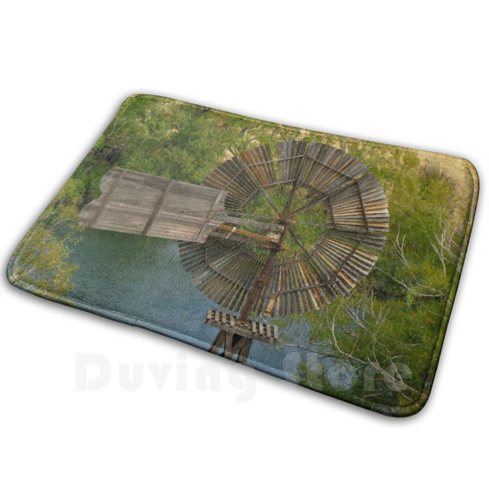 Century Textile & Sewing Supply Saskatoon Sk - Wooden Windmill Carpet Mat Rug Cushion