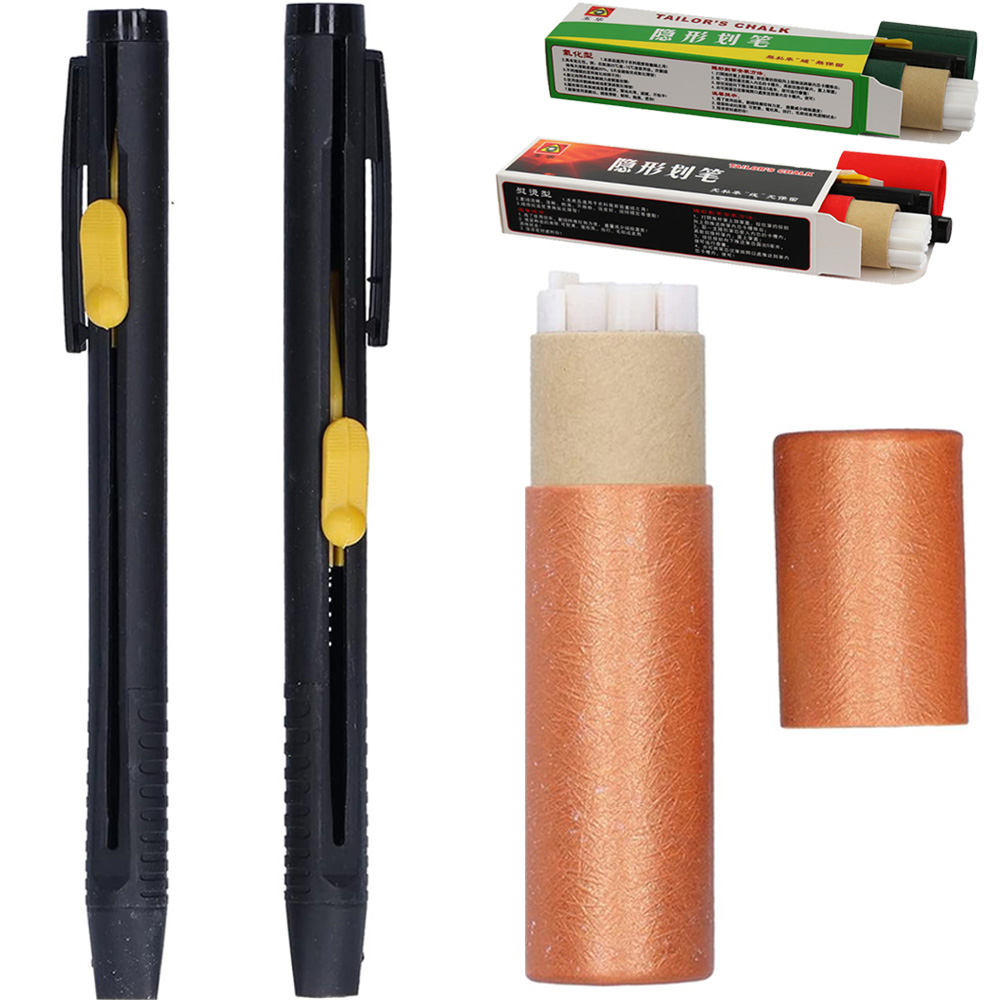 Tailor Chalk Marker - Tailors Invisible Chalk Pencil Patchwork Disappearing