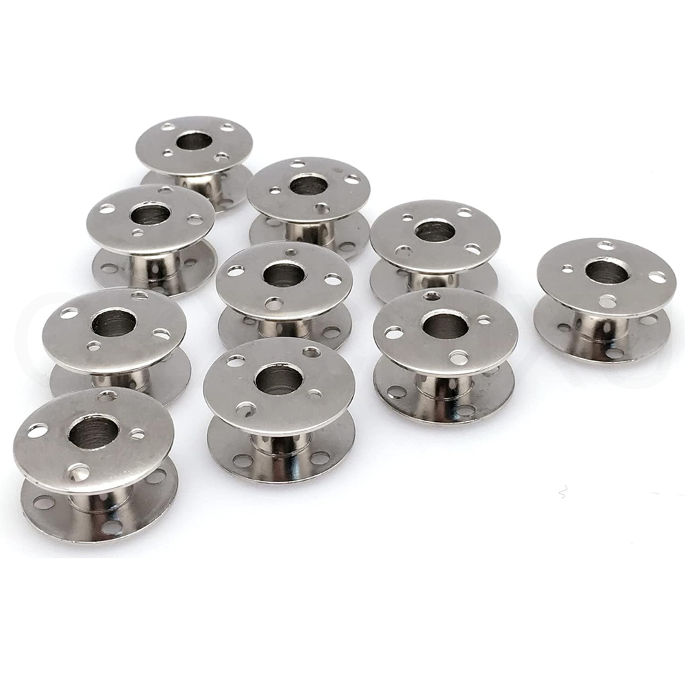 Sewing Machine Yarn - 10Pcs/lot High Quality Metal Bobbins Parts