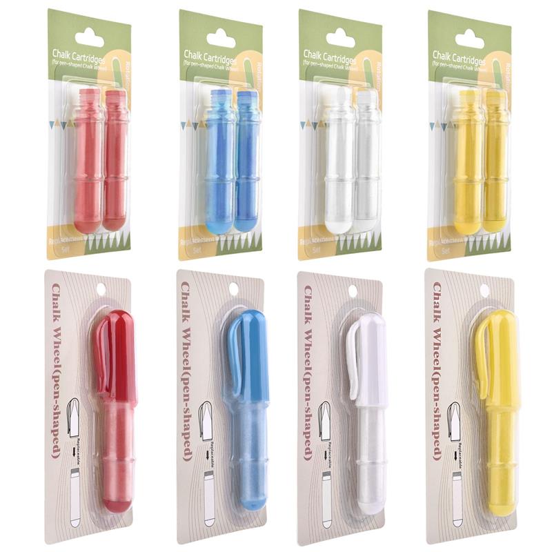 Tailor Chalk Marker - Fabric Chalk Erasable Fabric Pencils For
