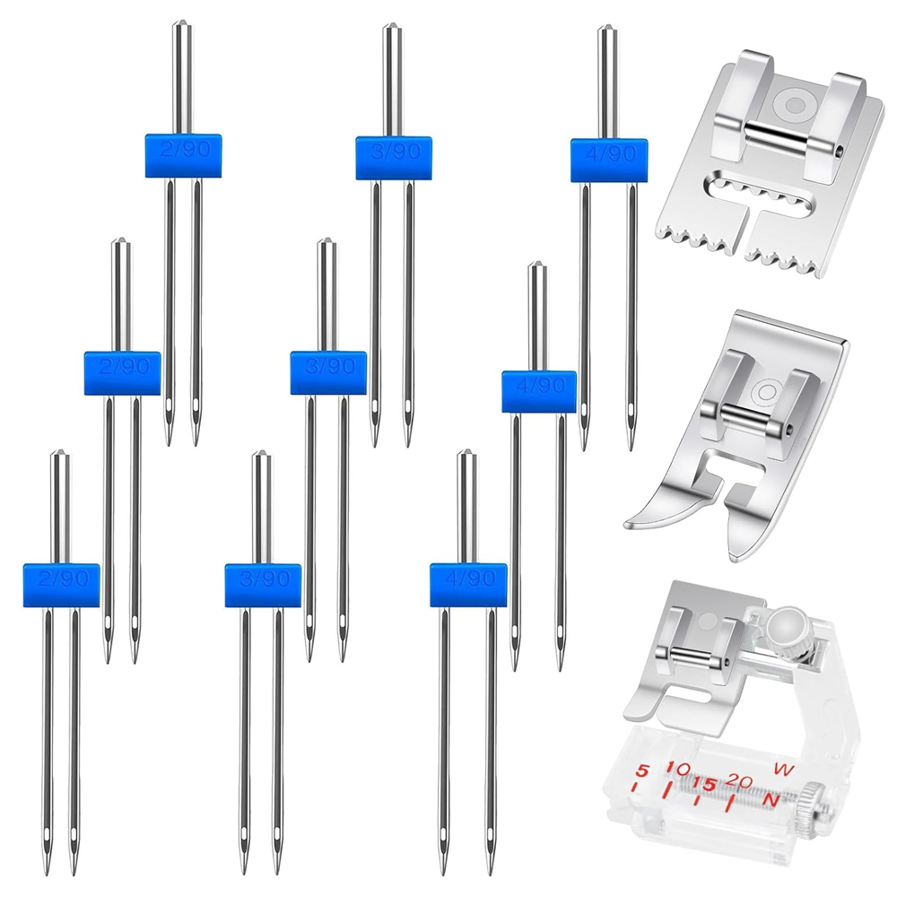 Sewing Zigzag - 3PCS Sewing Machine Twin Needle Double