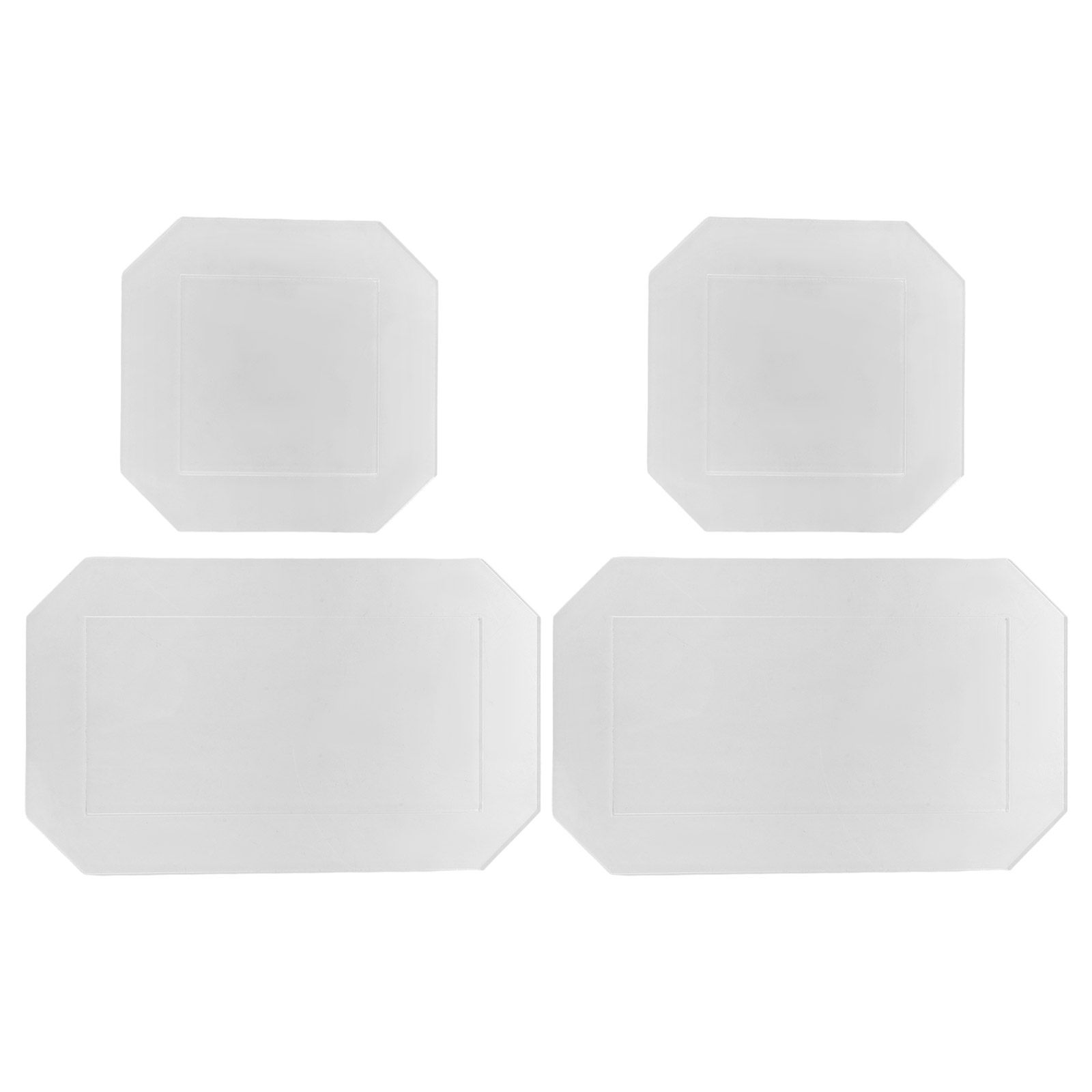 Quilting Ruler Square - 4Pcs Transparent Acrylic Quilting Templates Square