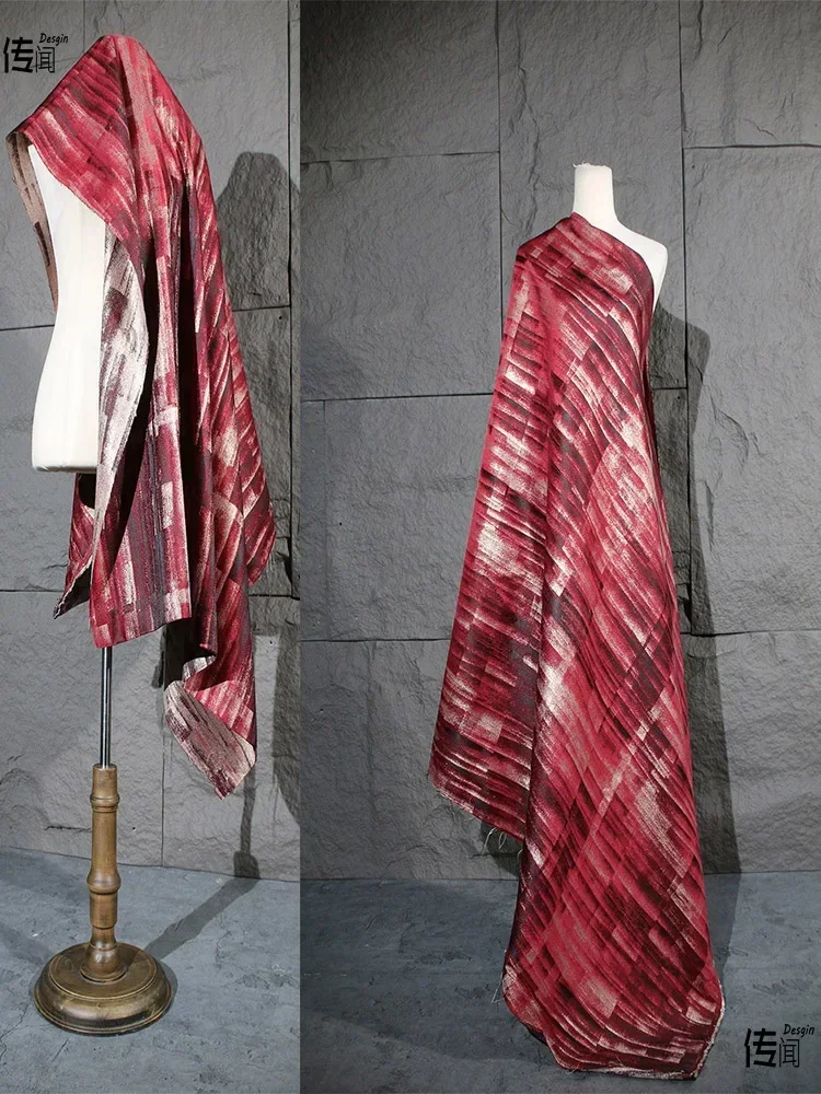 Sewing Tie Dye - Red Oil Painting Tie Dye Irregular