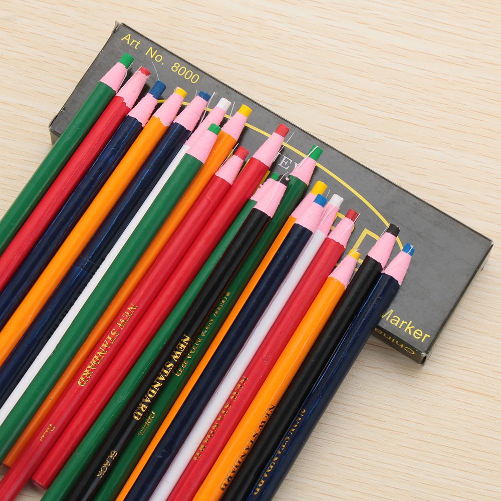 Tailor Chalk Marker - 12PCS Tailor Garment Pencil Cut-free Erasable