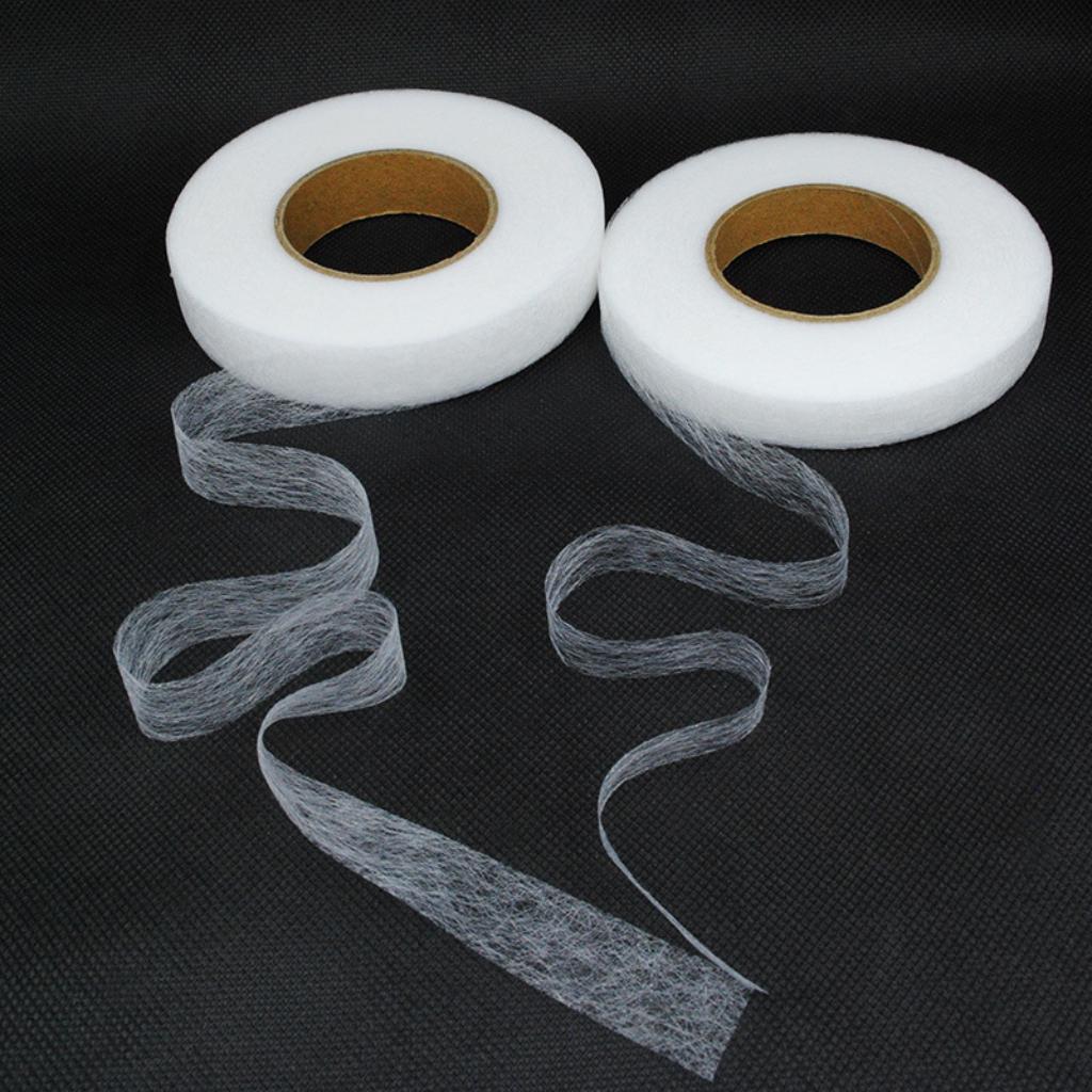 Hem Tape Fusible - 2Rolls Iron on Hemming Tape No