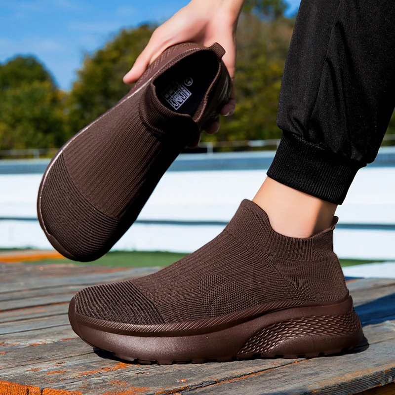 Wide Toe Knit Sneakers Men Wom - Knit Stabilizer Stretch 评论和价格