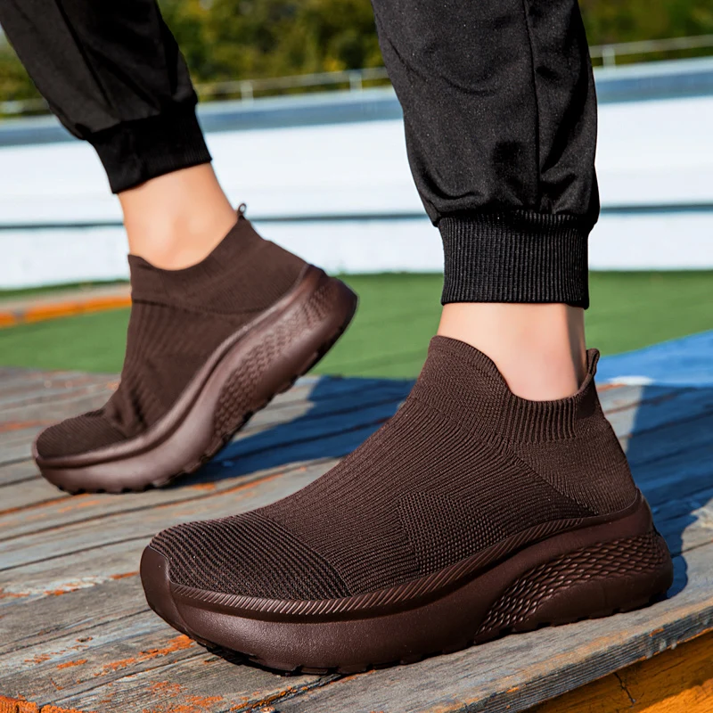 Wide Toe Knit Sneakers Men Wom - Knit Stabilizer Stretch 评论和价格