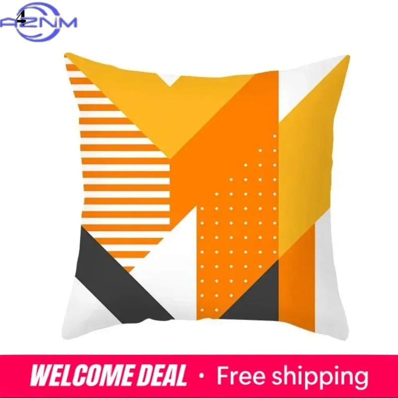 Boho Orange Abstract Cushion C - Century Textile & Sewing Supply Saskatoon Sk 评论和价格