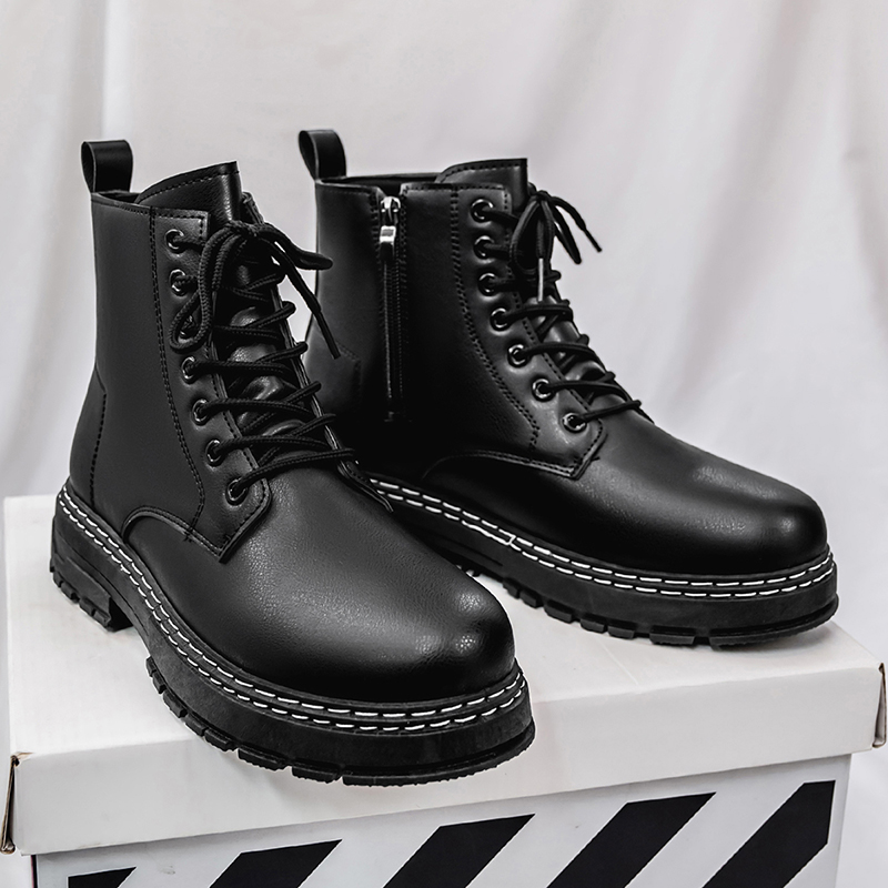 Men's 4-Season Black Patent Le - Sewing Cloth 评论和价格