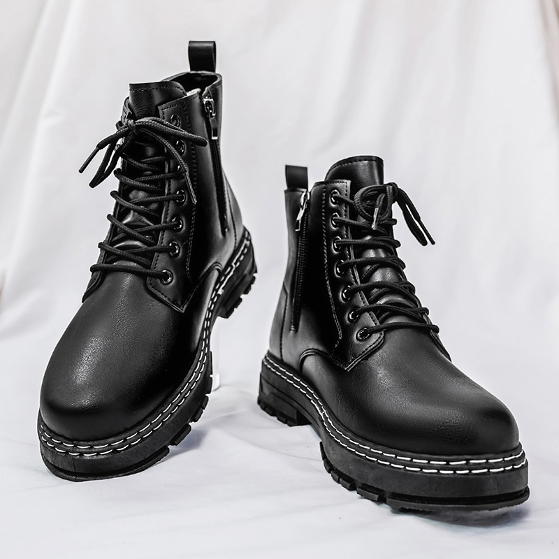 Men's 4-Season Black Patent Le - Sewing Cloth 评论和价格