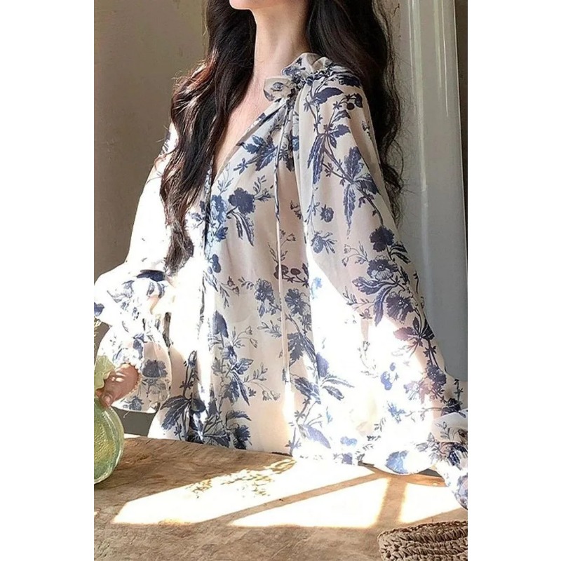 Women's Summer Floral Print Ch - Sewing V 评论和价格