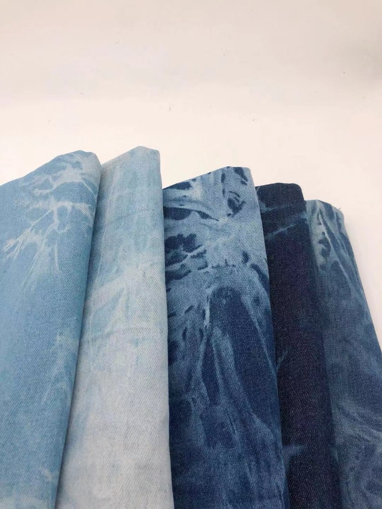 Tie-dye Denim Fabric By The Me - Sewing Tie Dye 评论和价格