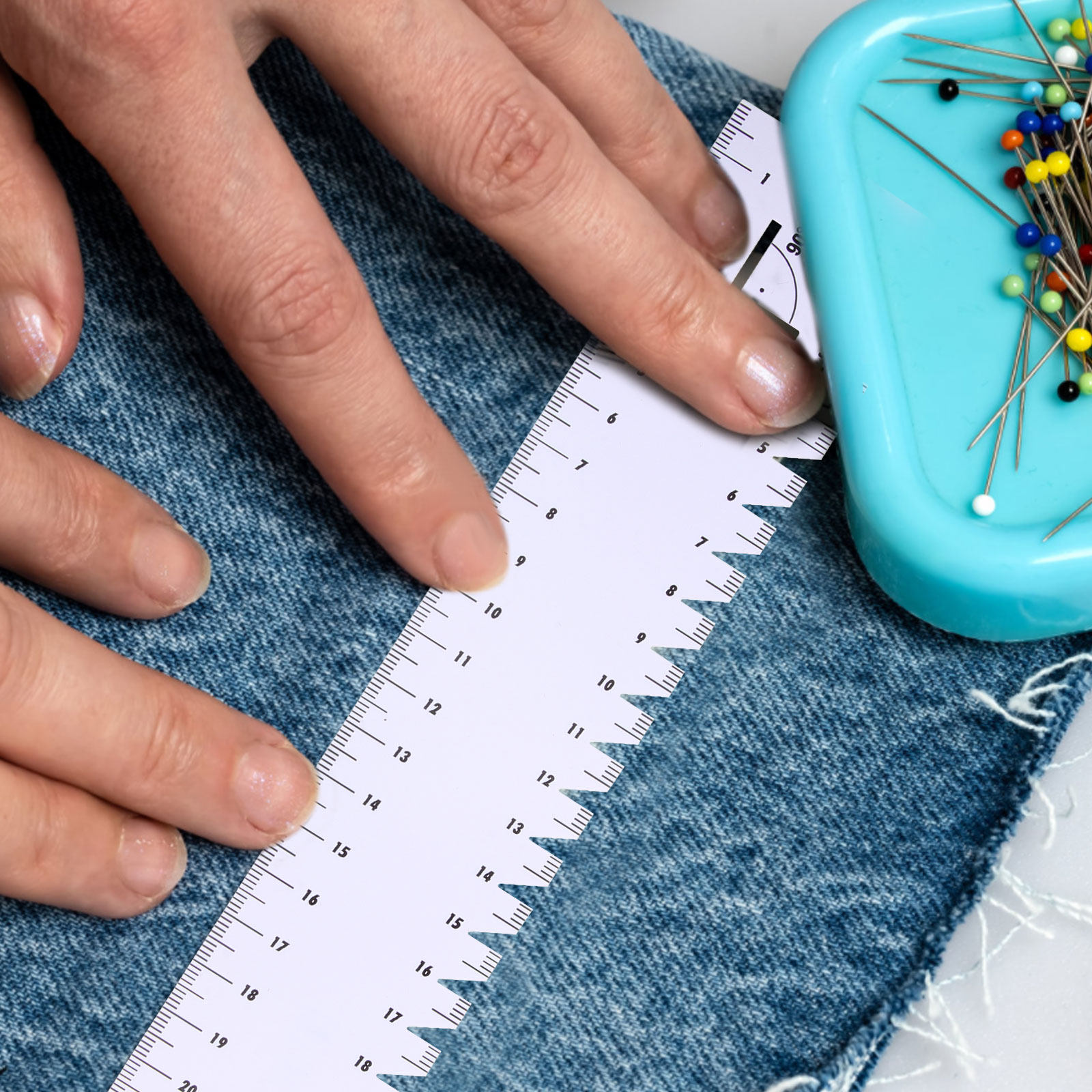 Mini Quilting Ruler for Patchw - Sewing Gauge Ruler 评论和价格