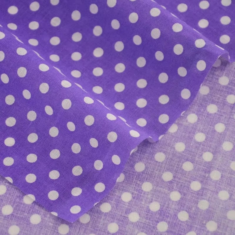 50X150CM White Orange Polka Do - Sewing Textiles 评论和价格