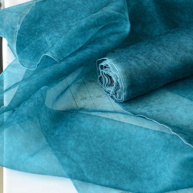 Tie-dye Silk Organza Fabric fo - Sewing Tie Dye 评论和价格