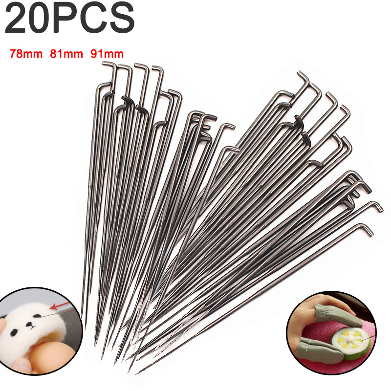 20 Pieces Sewing Needles 3 Siz - Textile Sewing Kit 评论和价格