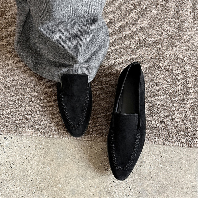 New Spring/Autumn Women Loafer - Sewing New 评论和价格