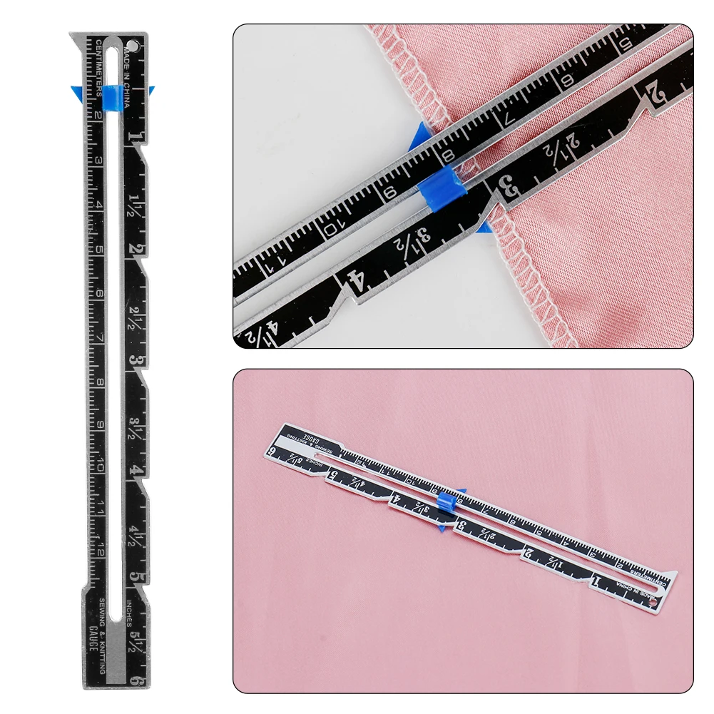 5-IN-1 Sewing Seam Ruler Measu - Sewing Gauge Ruler 评论和价格