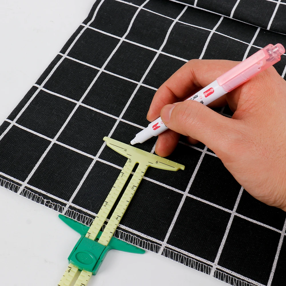 5-IN-1 Sewing Seam Ruler Measu - Sewing Gauge Ruler 评论和价格