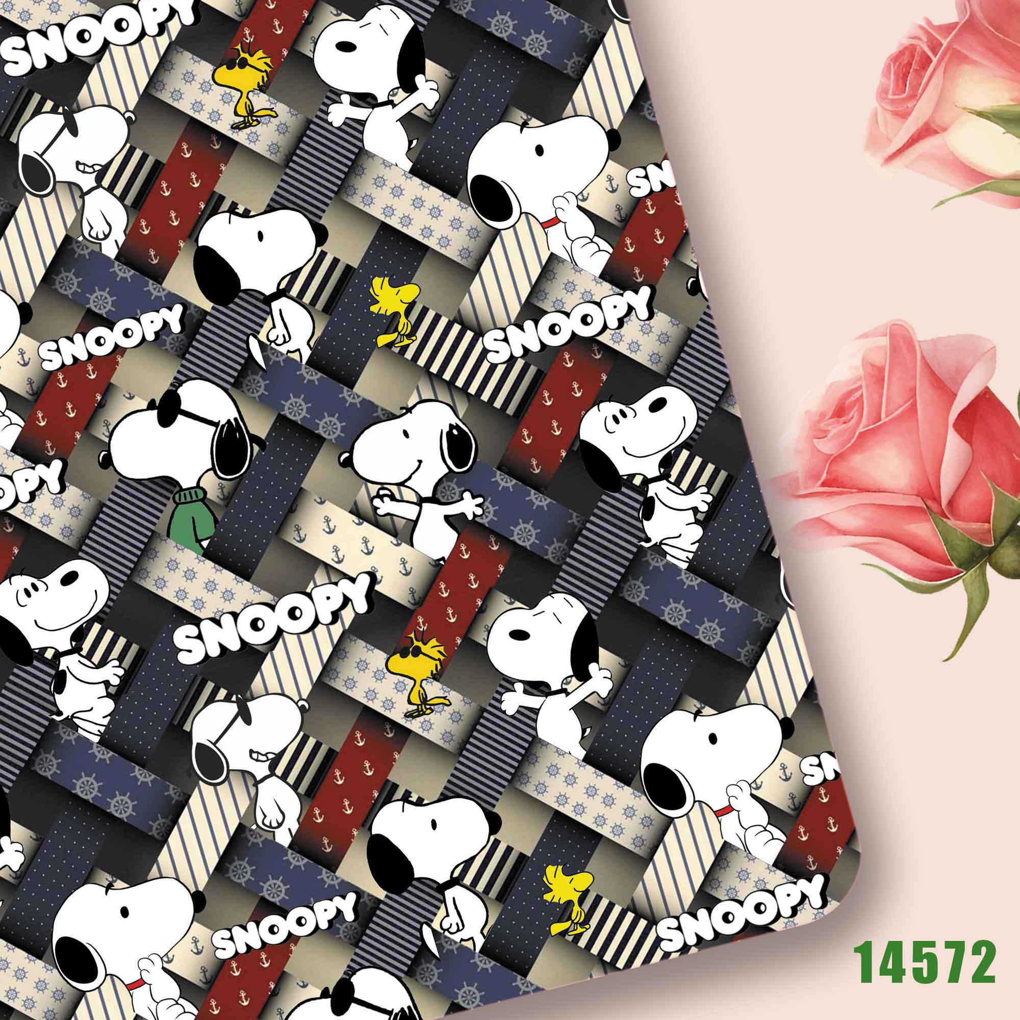 TAKARA TOMY Snoopy fabric140CM - Sewing Textiles 评论和价格
