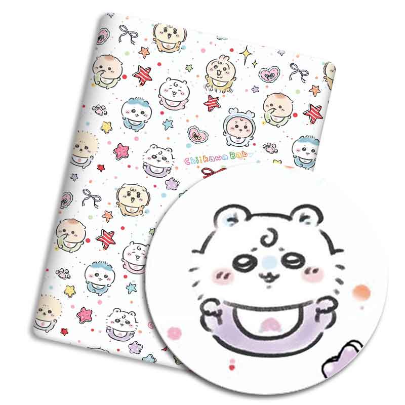 Cartoon Polyester fabric 140x5 - Sewing Textiles 评论和价格