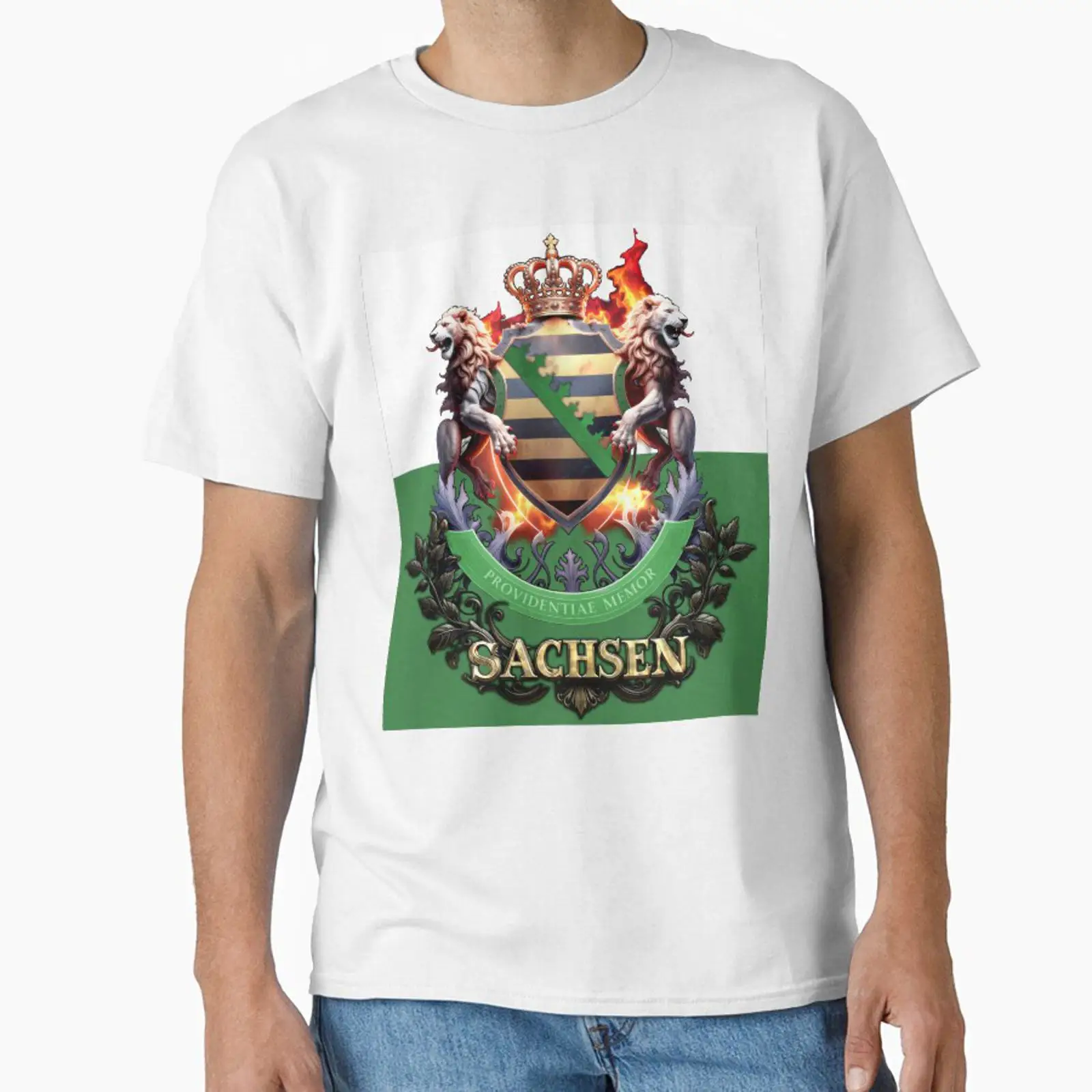 Saxony Coat of Arms designed a - Knit Stabilizer Stretch 评论和价格