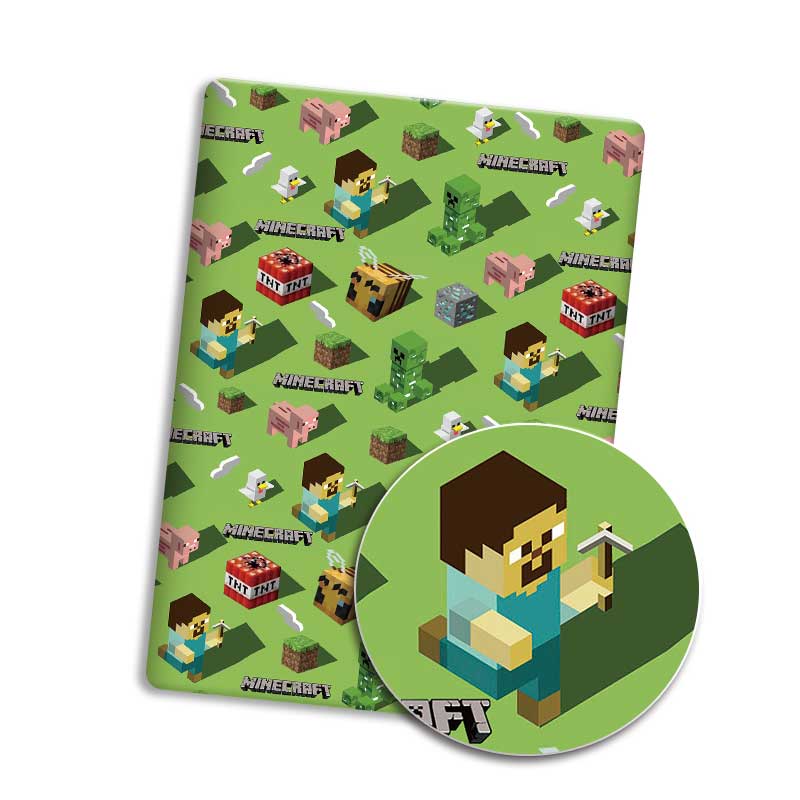 Cartoon Polyester fabric 140x5 - Sewing Textiles 评论和价格