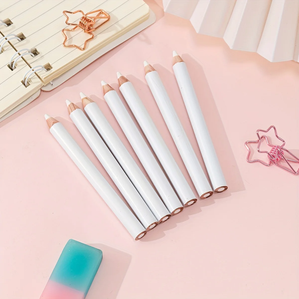 6pcs White Tailor Pen Fashion  - Tailor Chalk Marker 评论和价格