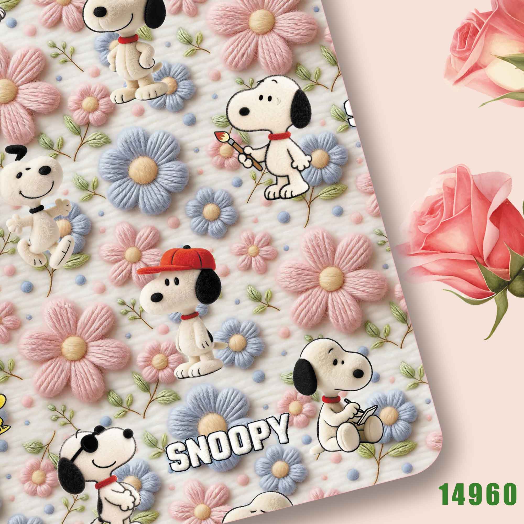 TAKARA TOMY Snoopy fabric140CM - Sewing Textiles 评论和价格