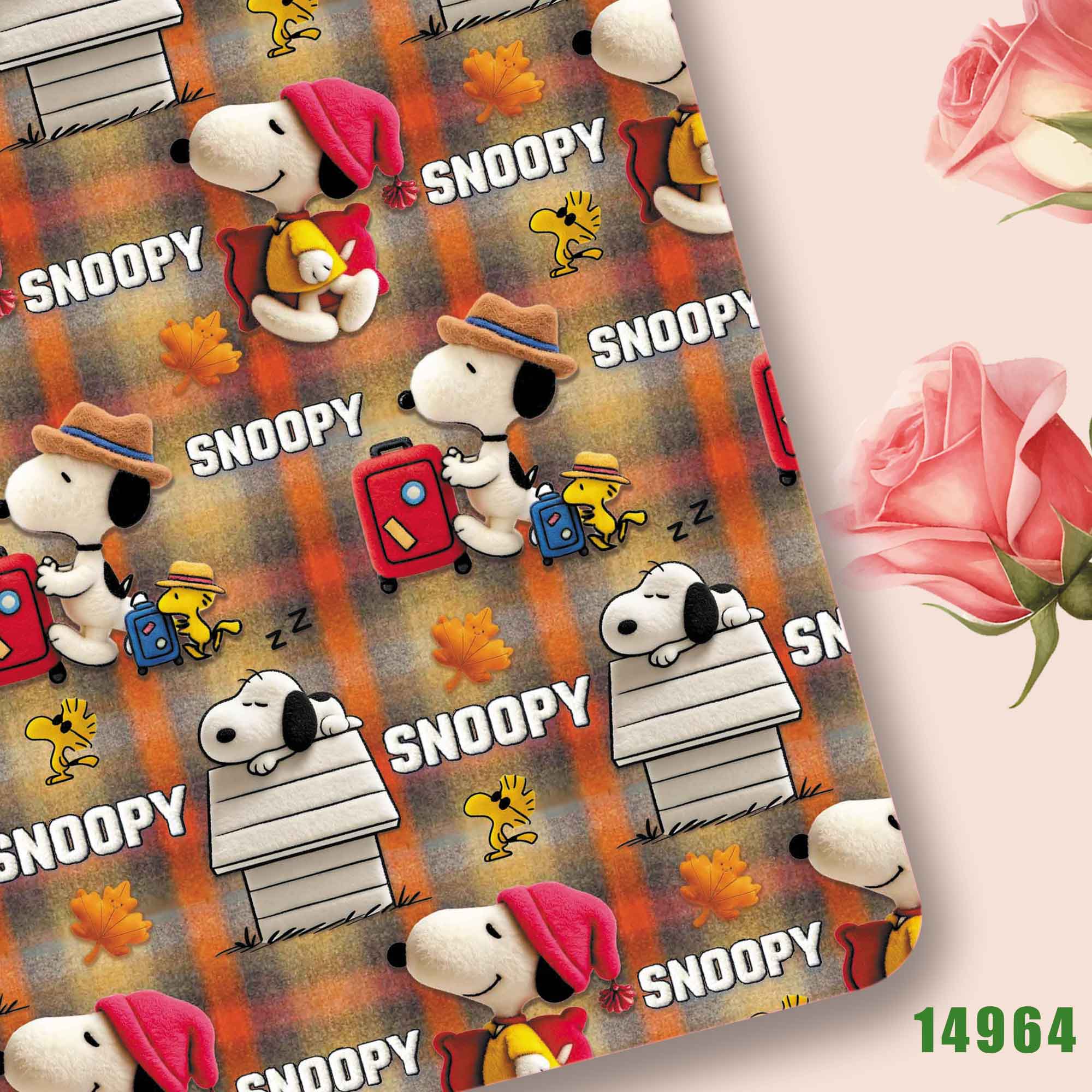 TAKARA TOMY Snoopy fabric140CM - Sewing Textiles 评论和价格