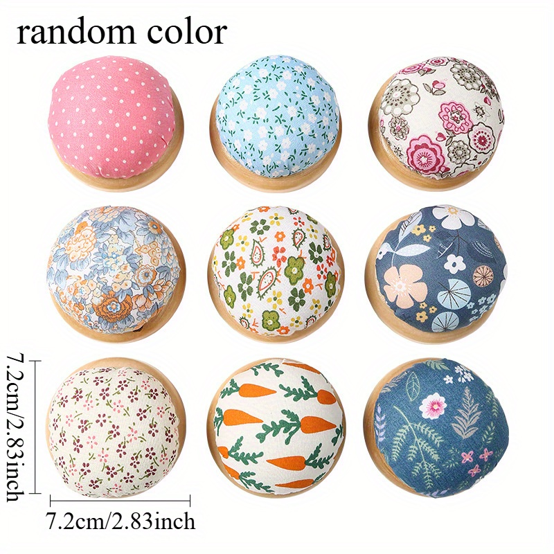 1Pc Ramdon Color Wood Stand Cl - Sewing Pin Cushion 评论和价格