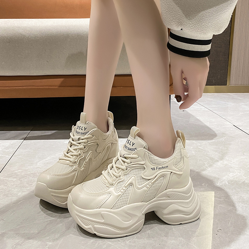Heightening Sneakers for Women - Sewing New 评论和价格
