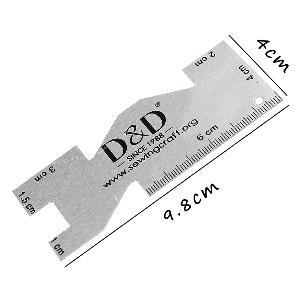 Metal Measuring Gauge Quilting - Sewing Gauge Ruler 评论和价格