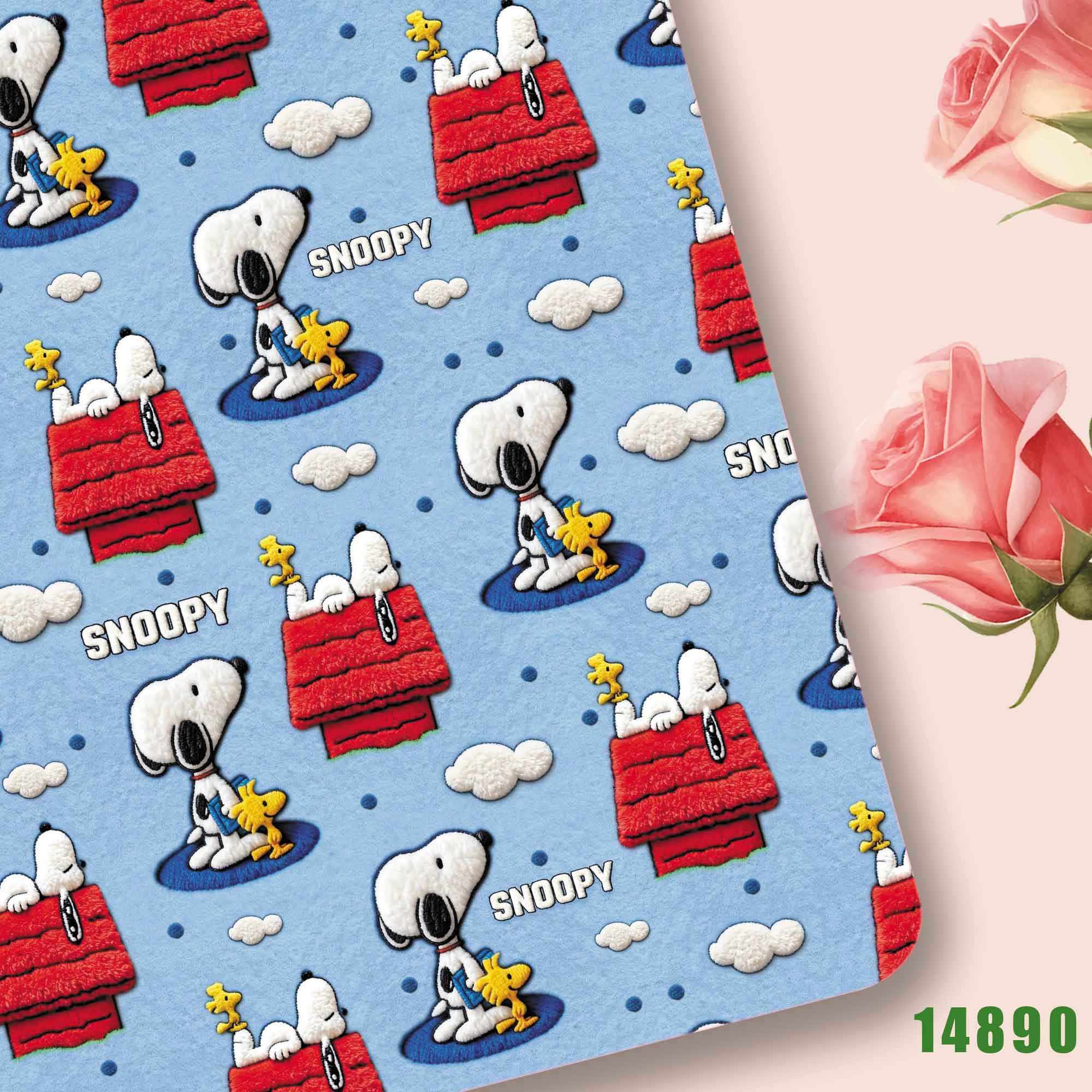 TAKARA TOMY Snoopy fabric140CM - Sewing Textiles 评论和价格