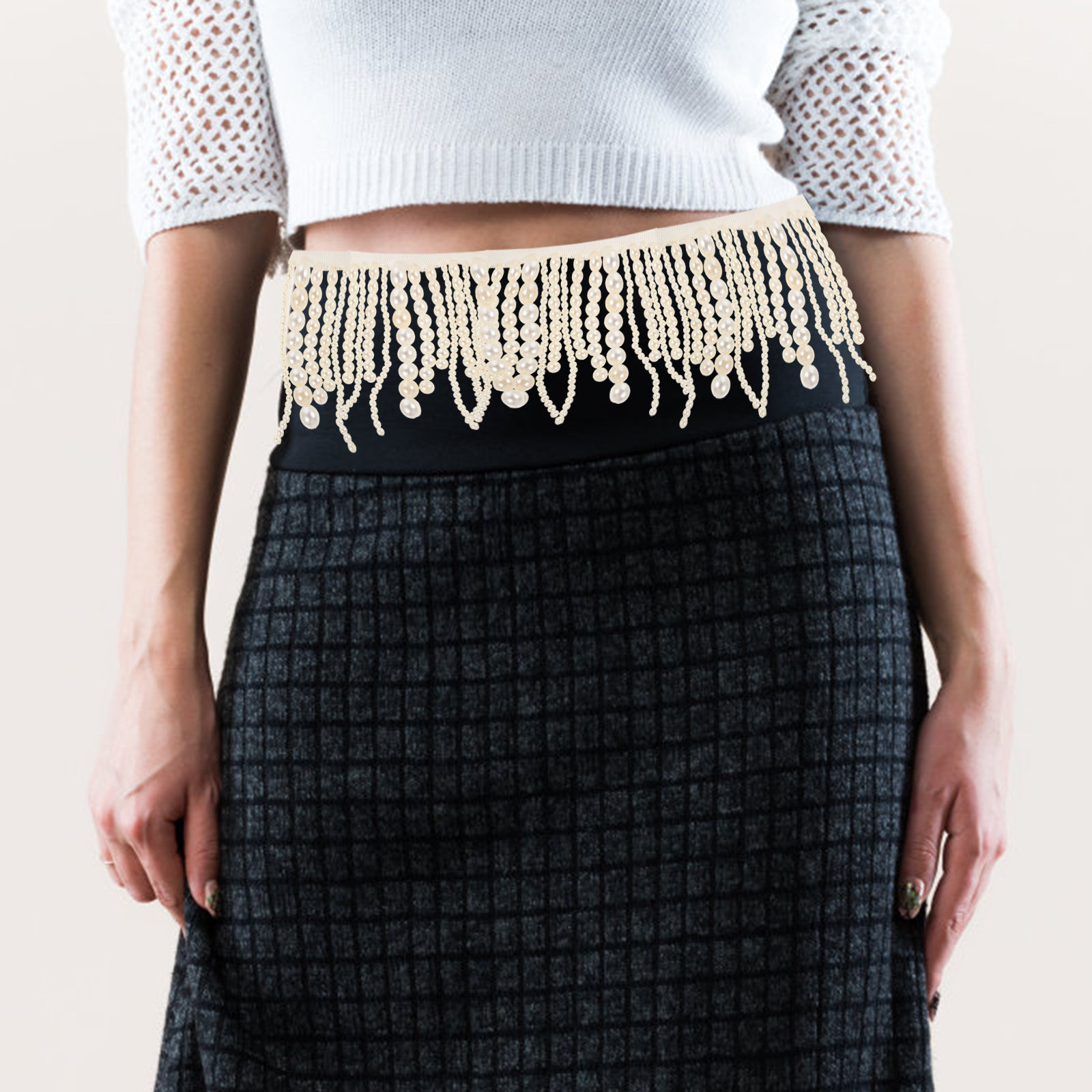 Clothing Pearl Trim Delicate P - Sewing Textiles 评论和价格