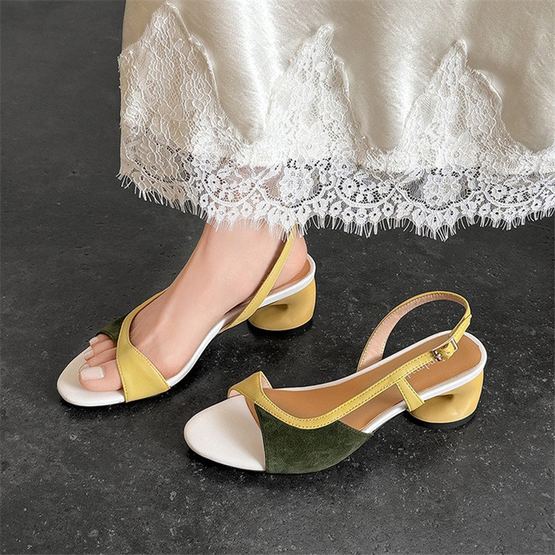 New Summer Sandals Women Shoes - Sewing New 评论和价格