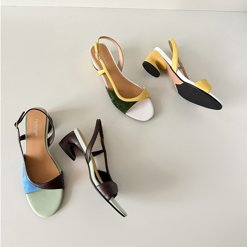 New Summer Sandals Women Shoes - Sewing New 评论和价格