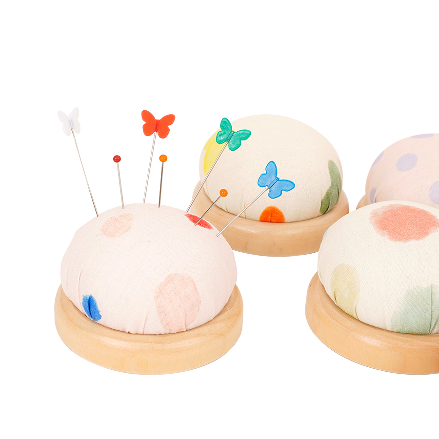 1pc Small Fresh Style Fabric S - Sewing Pin Cushion 评论和价格