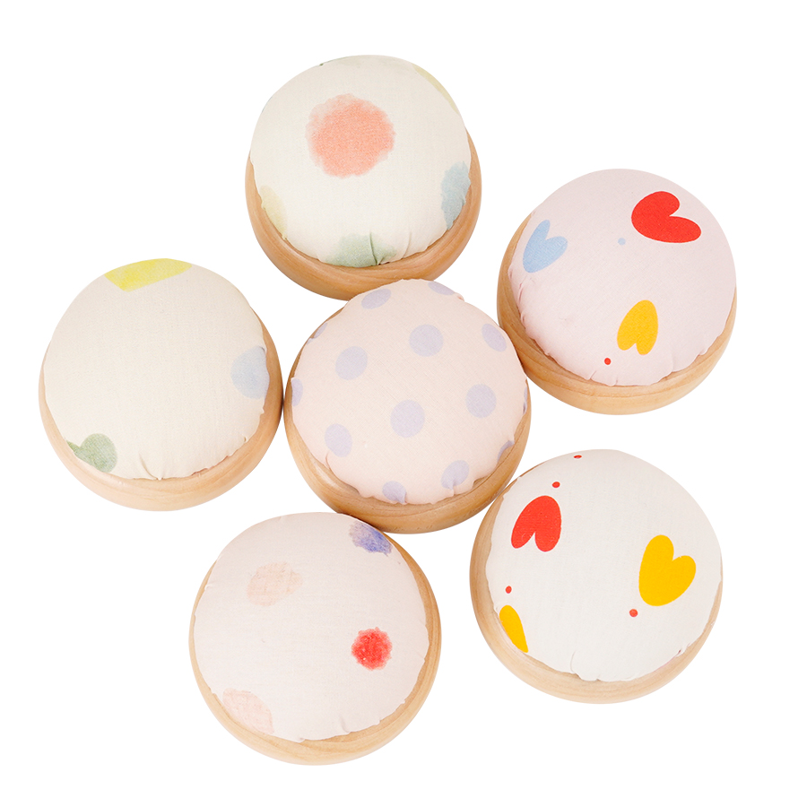 1pc Small Fresh Style Fabric S - Sewing Pin Cushion 评论和价格