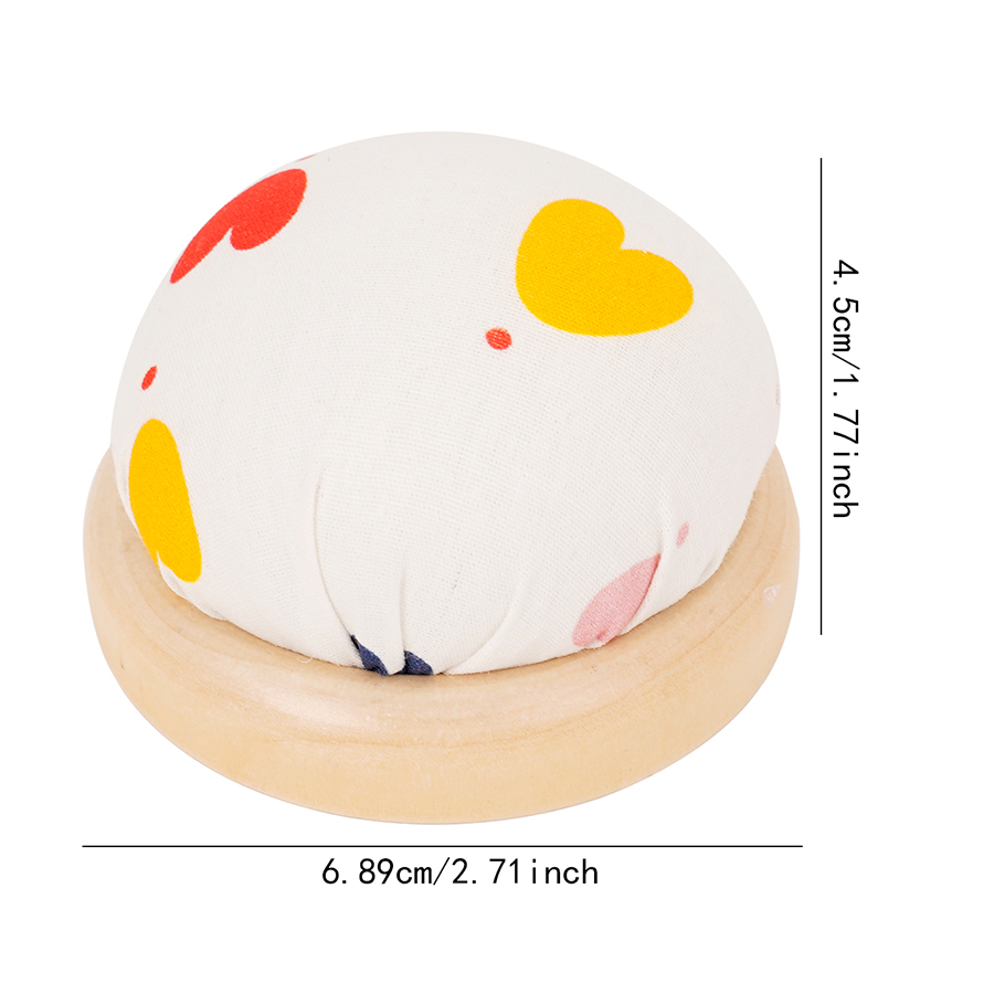 1pc Small Fresh Style Fabric S - Sewing Pin Cushion 评论和价格