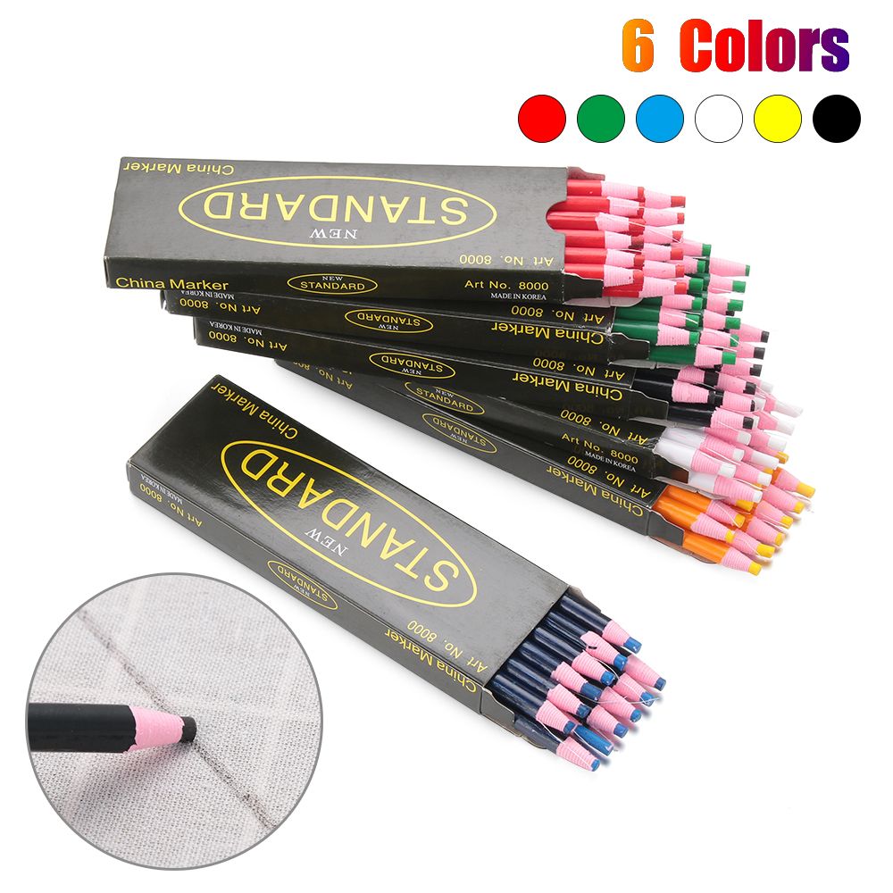 12PCS Tailor Garment Pencil Cu - Tailor Chalk Marker 评论和价格