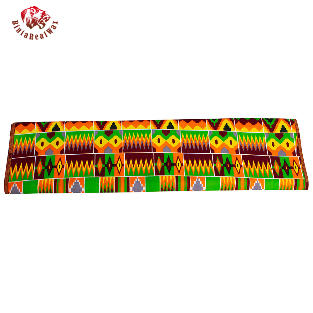 African Cotton Fabric Light Co - Sewing Batik 评论和价格