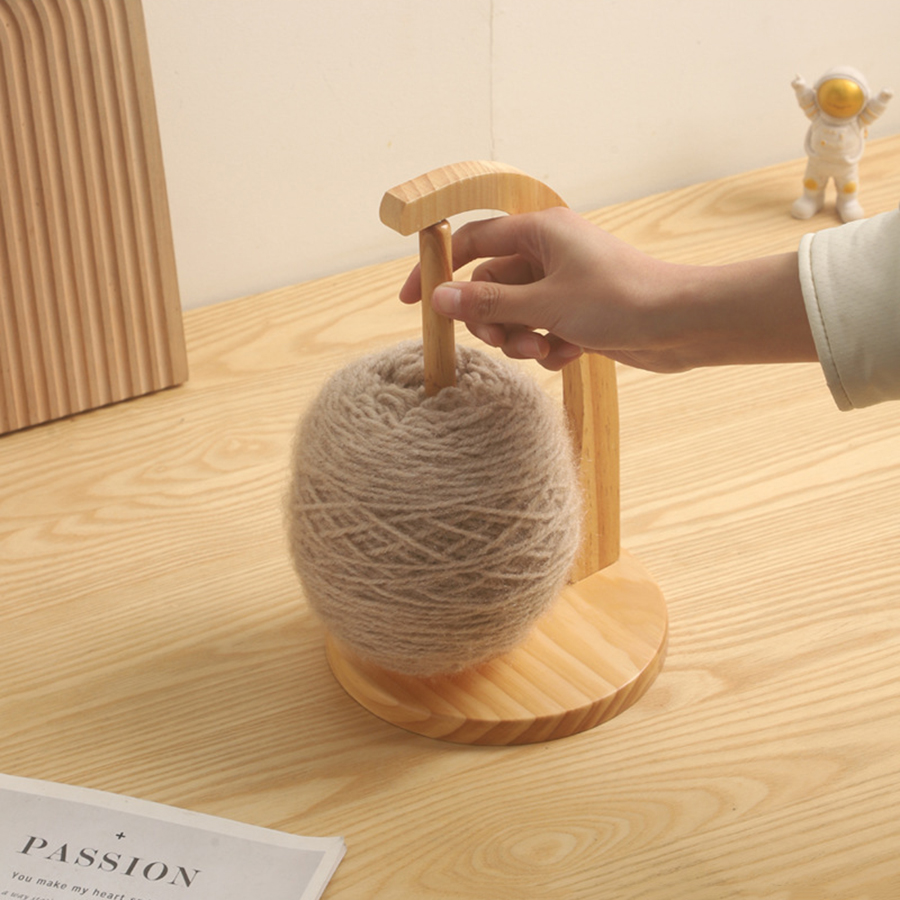 Wooden Yarn Holder Spinning Kn - Sewing Machine Yarn 评论和价格
