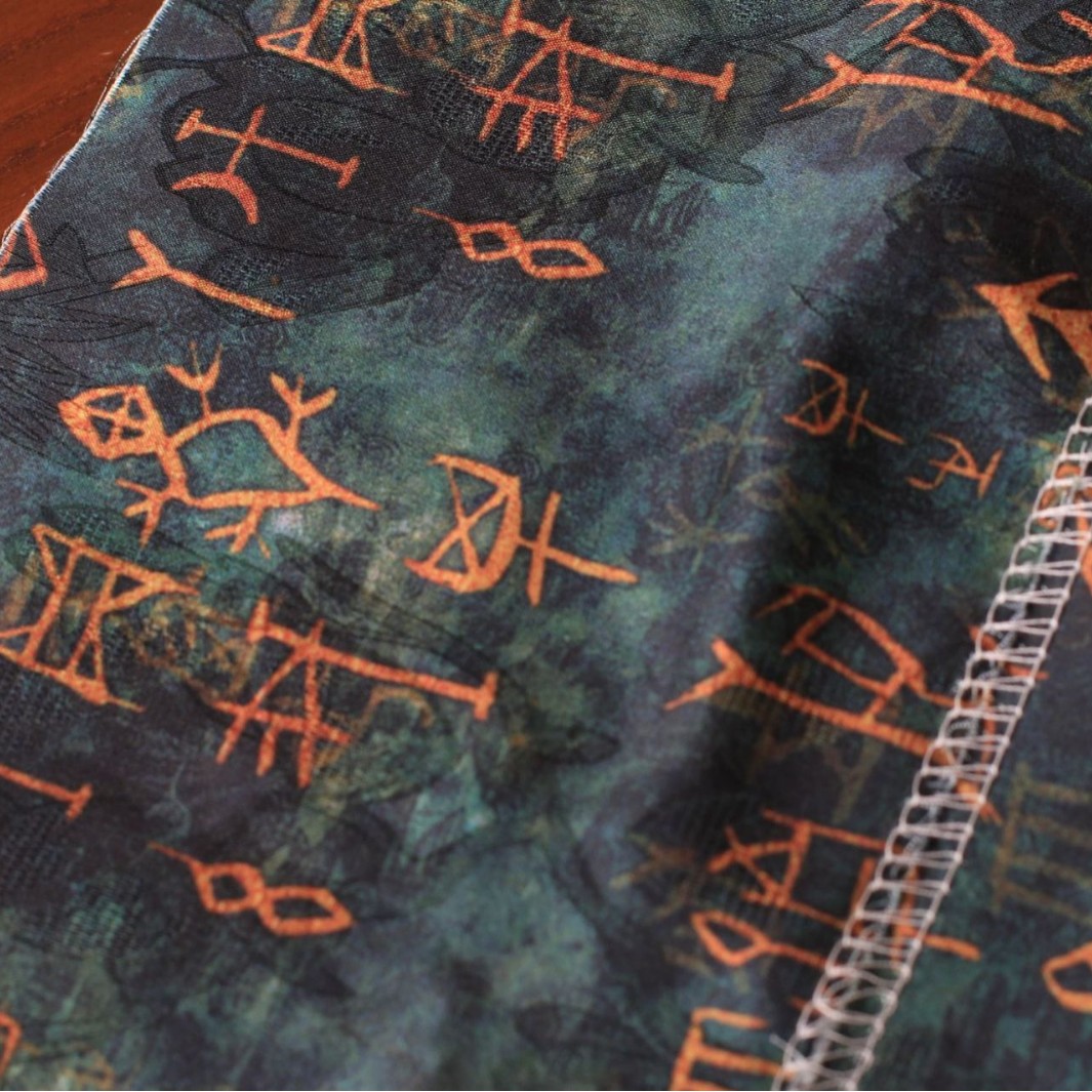 Oracle Bone Script Jacquard Re - Sewing Tie Dye 评论和价格