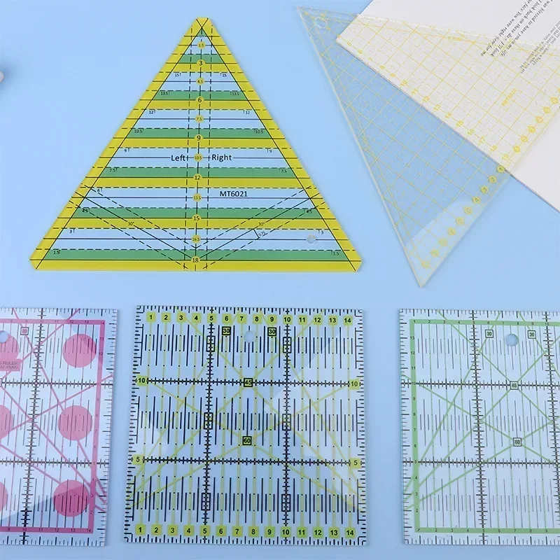 1/2pcs 15cm Quilting Patchwork - Sewing Gauge Ruler 评论和价格