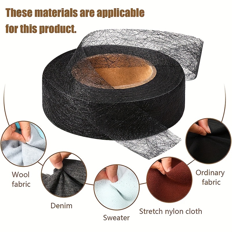 70 Yards Iron-On Fusible Hem T - Hem Tape Fusible 评论和价格