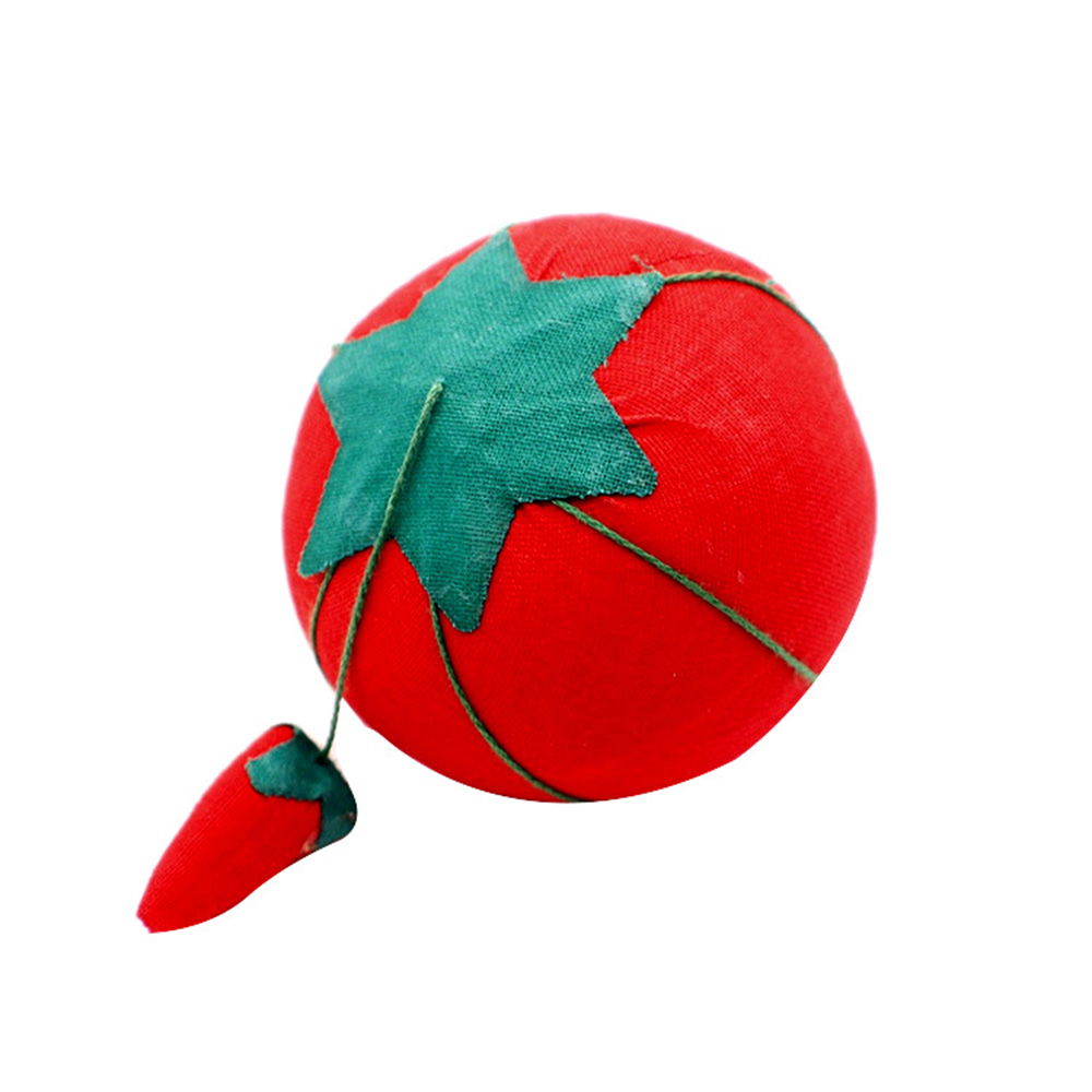 1PC Lovely Tomato Ball Shape N - Sewing Pin Cushion 评论和价格